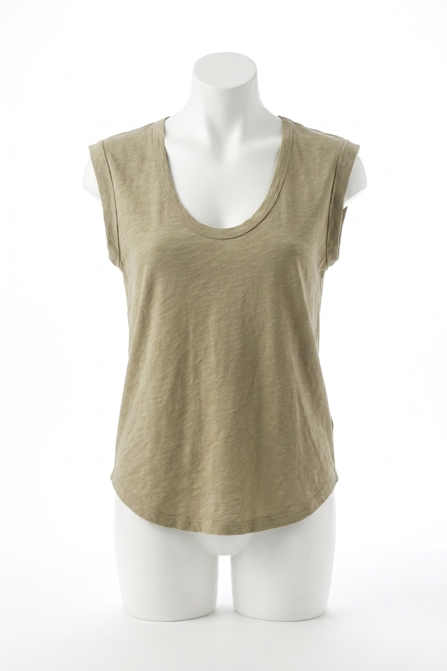 NEW BE COOL rhonnie cap sleeve top in sage